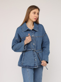 Джинсова куртка YUKI модель ЦБ-00274154 Фото