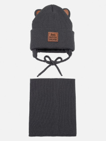 Шапка/шарф YUKI модель ЦБ-00262998 Шапка/шарф YUKI модель ЦБ-00262998 Фото