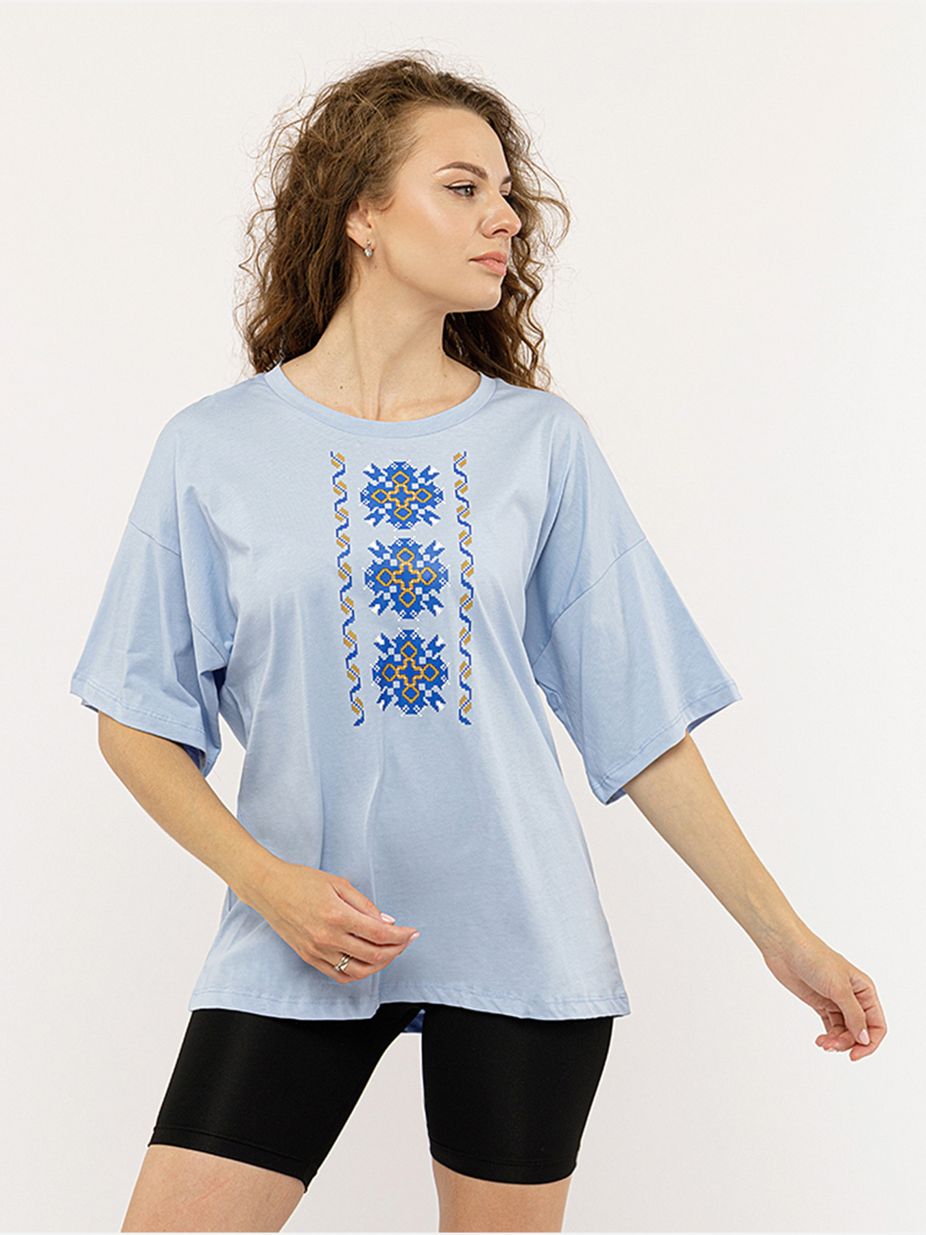 Вышитая рубашка YUKI модель ЦБ-00224752 Фото