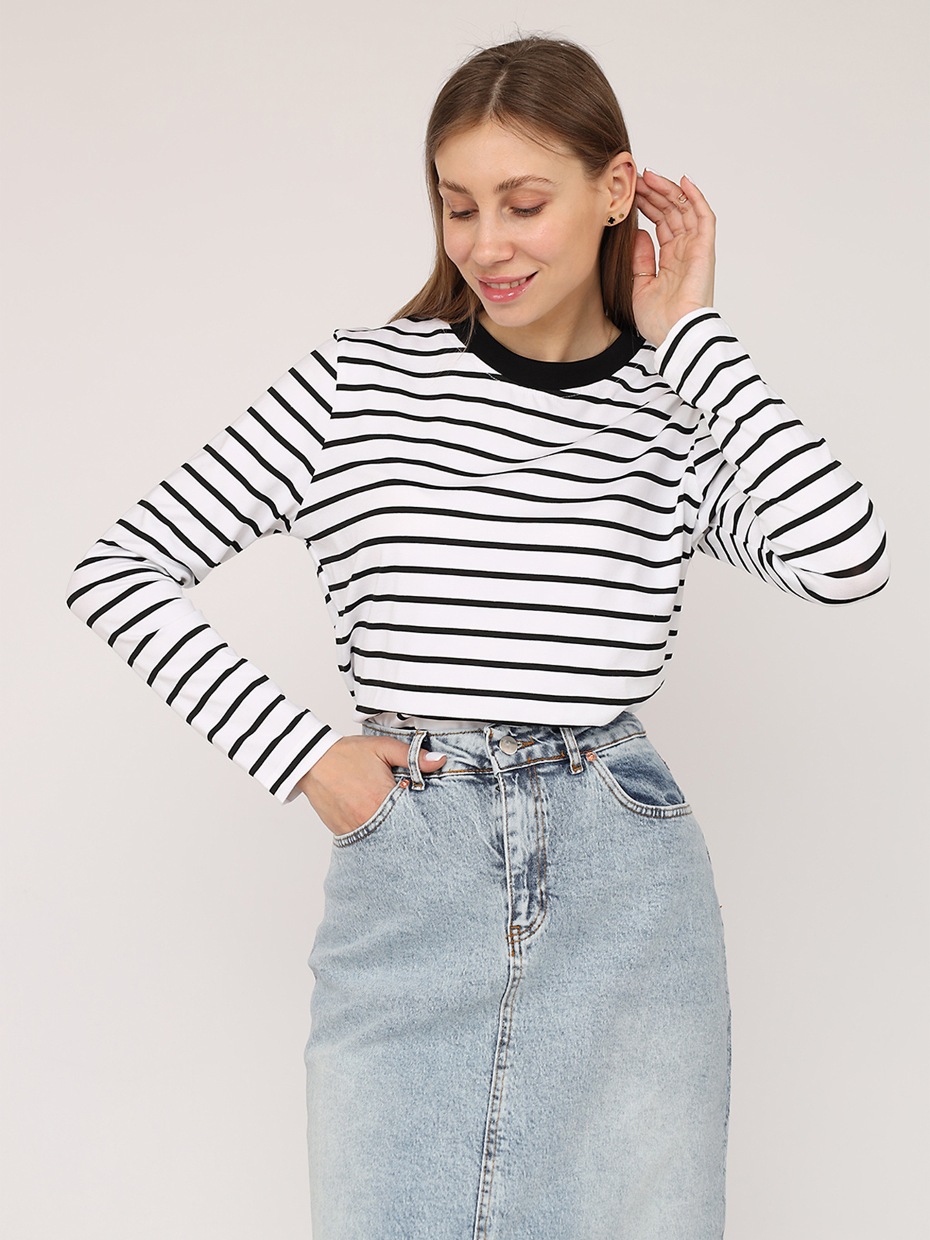 Лонгслів YUKI модель ЦБ-00270232 Фото