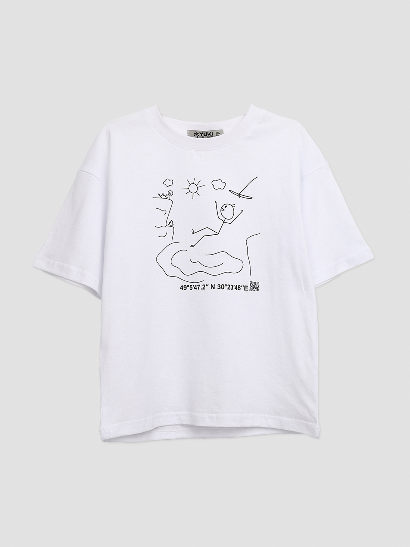 Футболка YUKI модель ЦБ-00273445 Фото