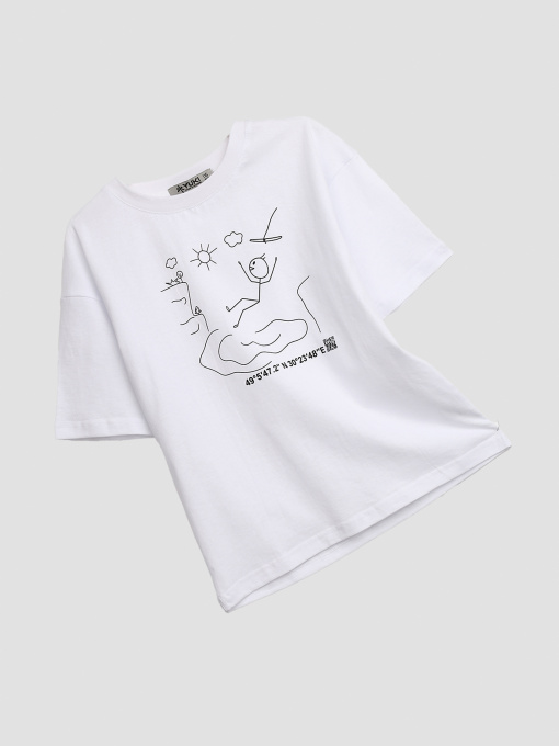 Футболка YUKI модель ЦБ-00273445 Фото