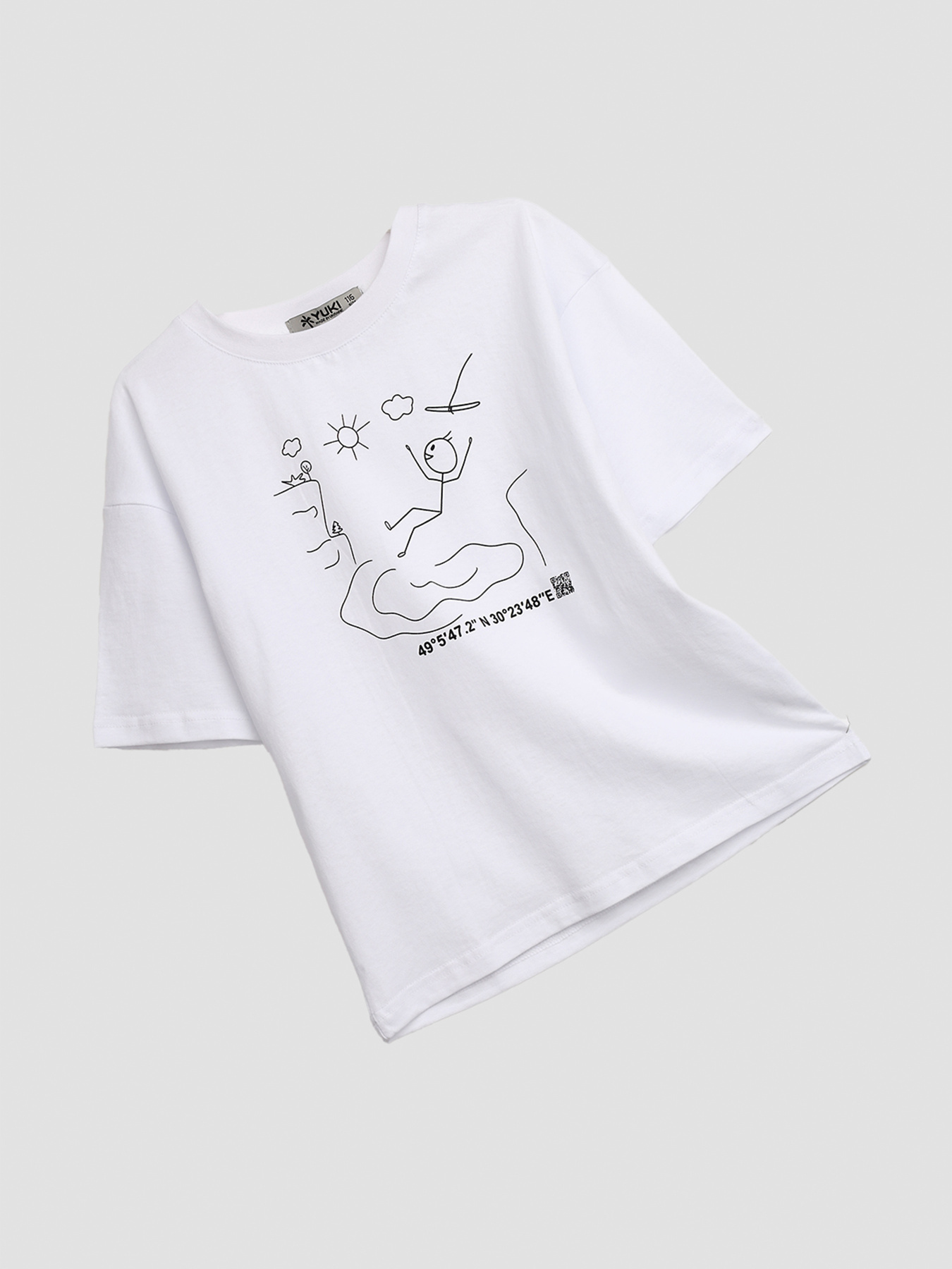 Футболка YUKI модель ЦБ-00273445 Фото