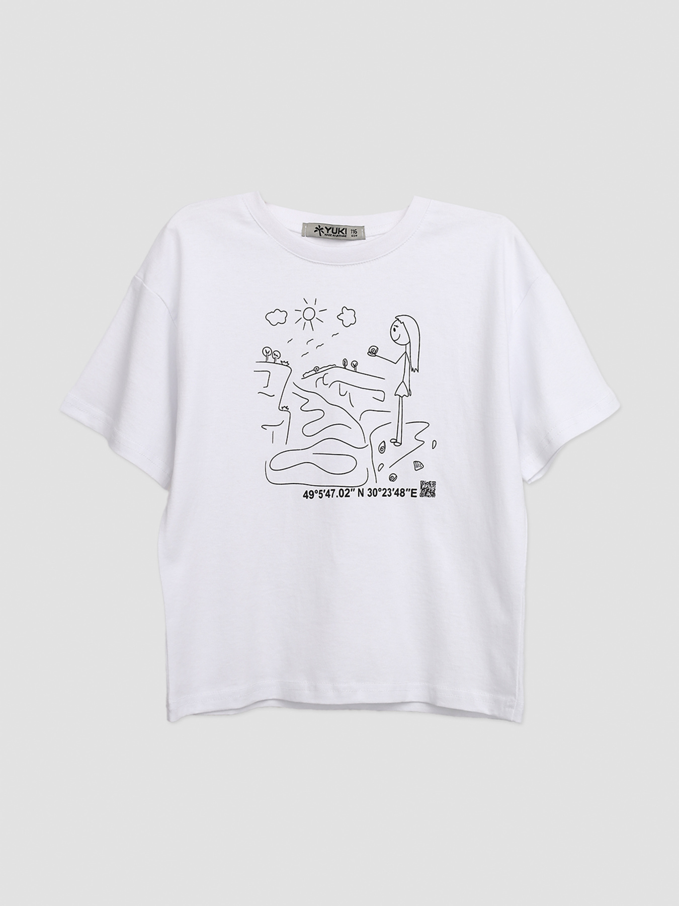 Футболка YUKI модель ЦБ-00273447 Фото