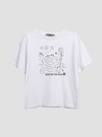 Футболка YUKI модель ЦБ-00273447 Фото