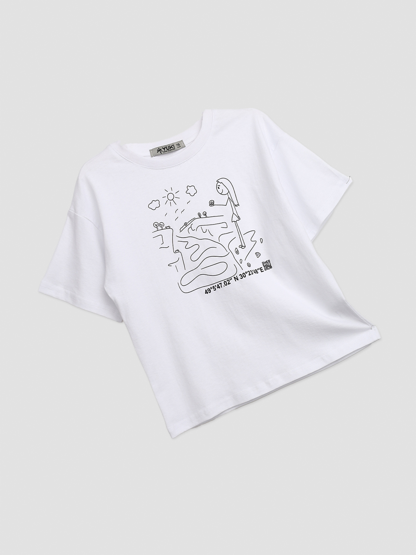 Футболка YUKI модель ЦБ-00273447 Фото