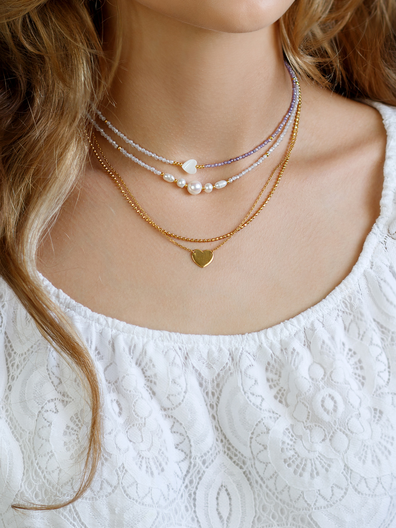 Колье Zornelli модель 0104g Фото