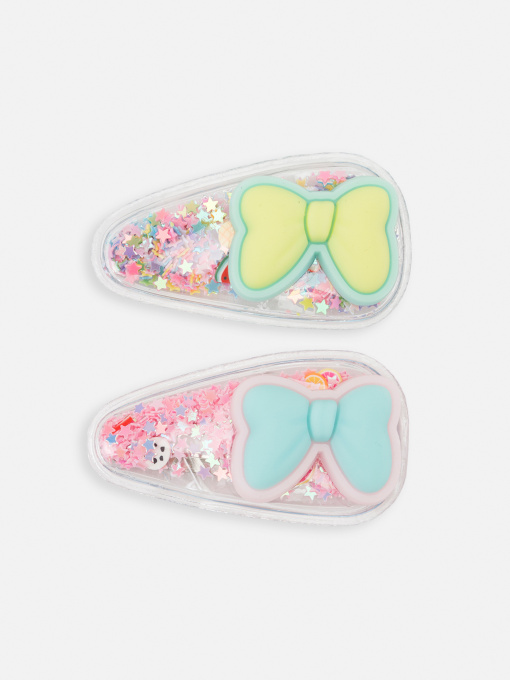 Набір заколок для дівчинки колір різнокольоровий ЦБ-00267050 YUKI модель ЦБ-00267050 Фото