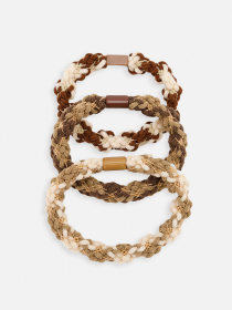 Набір резинок для волосся, жіночі  колір коричневий ЦБ-00267091 YUKI модель ЦБ-00267091 Фото