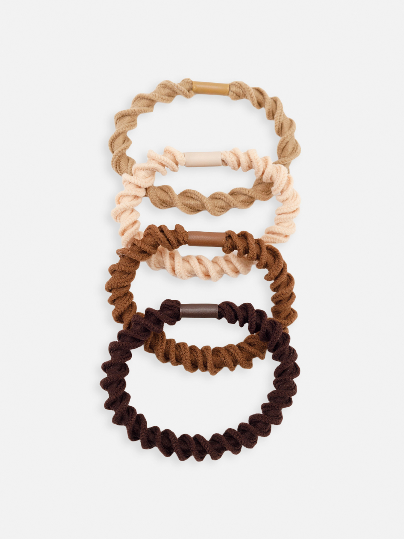 Набір резинок для волосся, жіночі колір коричневий ЦБ-00267099 YUKI модель ЦБ-00267099 Фото