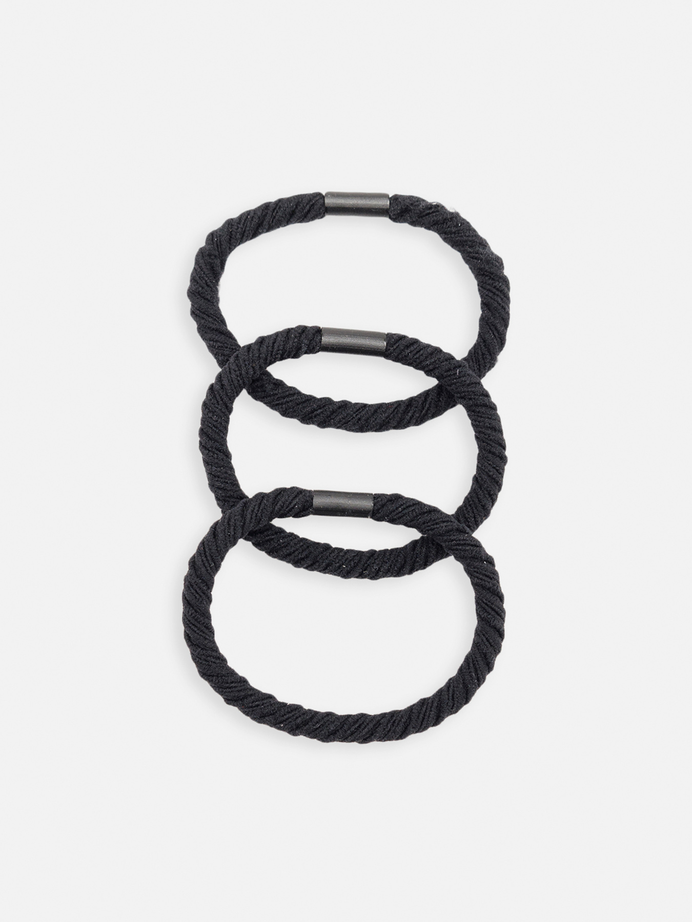 Набір резинок для волосся, жіночі колір чорний ЦБ-00267100 YUKI Модель ЦБ-00267100 Фото