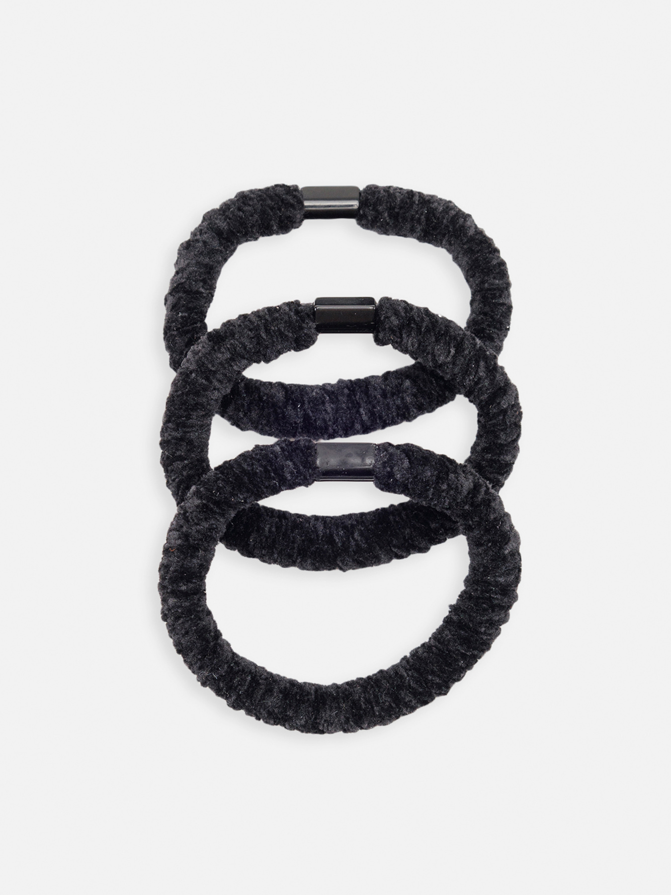 Набір резинок для волосся, жіночі колір чорний ЦБ-00267105 YUKI модель ЦБ-00267105 Фото