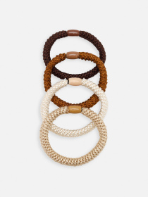 Набір резинок для волосся, жіночі колір різнокольоровий ЦБ-00267111 YUKI модель ЦБ-00267111 Фото