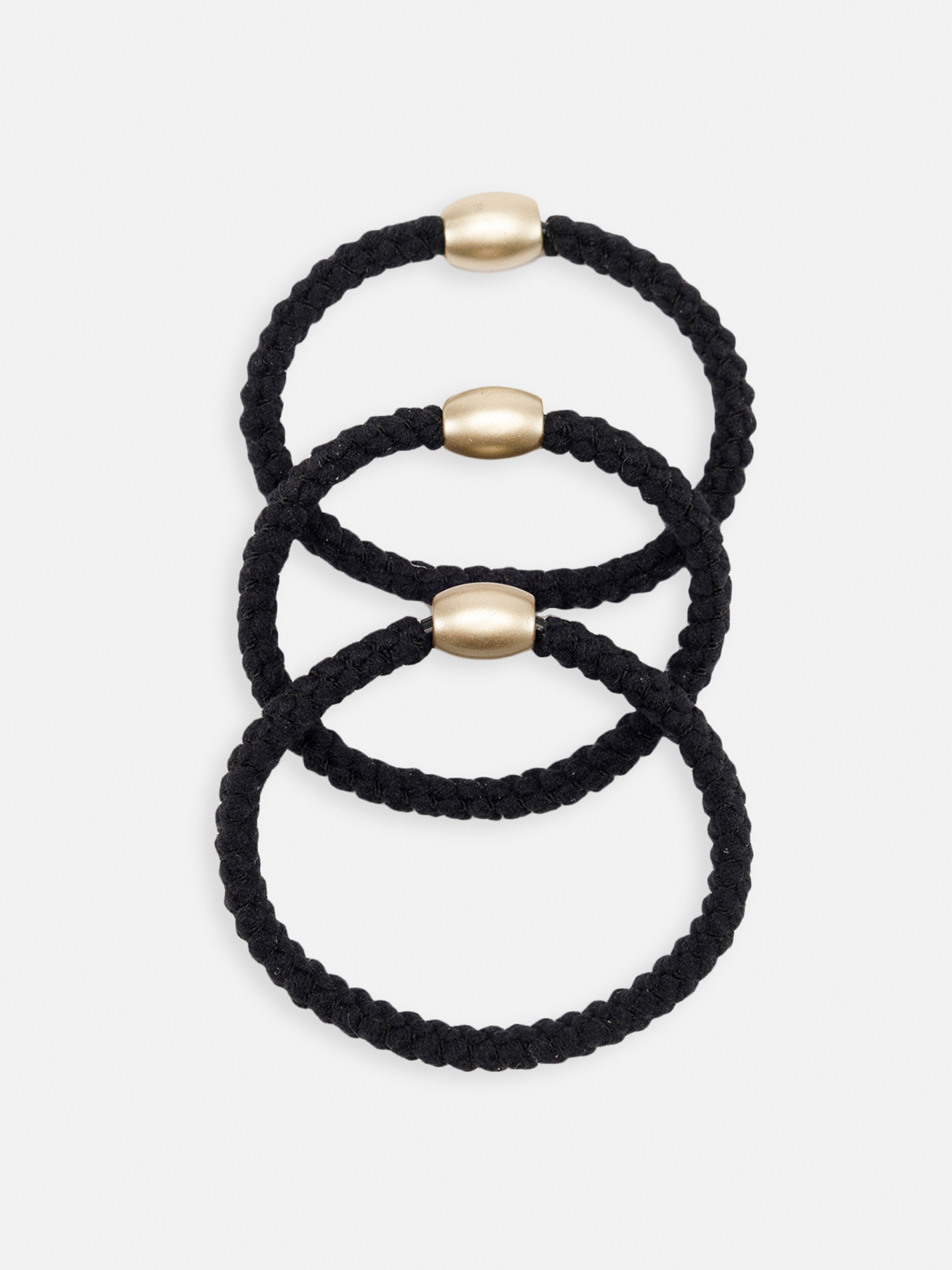 Набір резинок для волосся, жіночі колір чорний ЦБ-00267115 YUKI Модель ЦБ-00267115 Фото