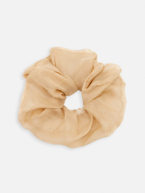 Резинка для волосся жіноча колір капучино ЦБ-00267138 YUKI модель ЦБ-00267138 Фото