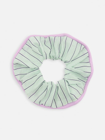 Резинка для волосся жіноча колір зелений ЦБ-00267156 YUKI модель ЦБ-00267156 Фото