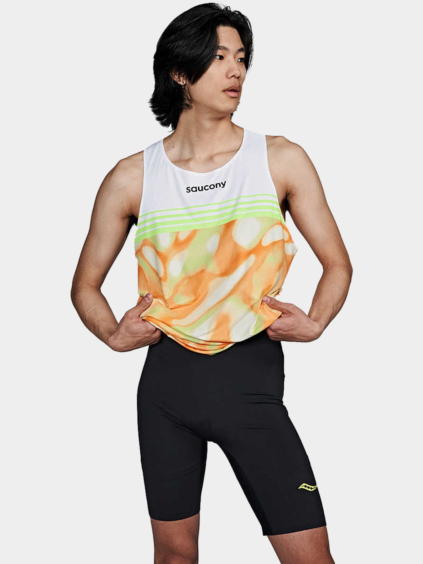 Майка спортивная Saucony модель SAM800382-PLS5 Фото