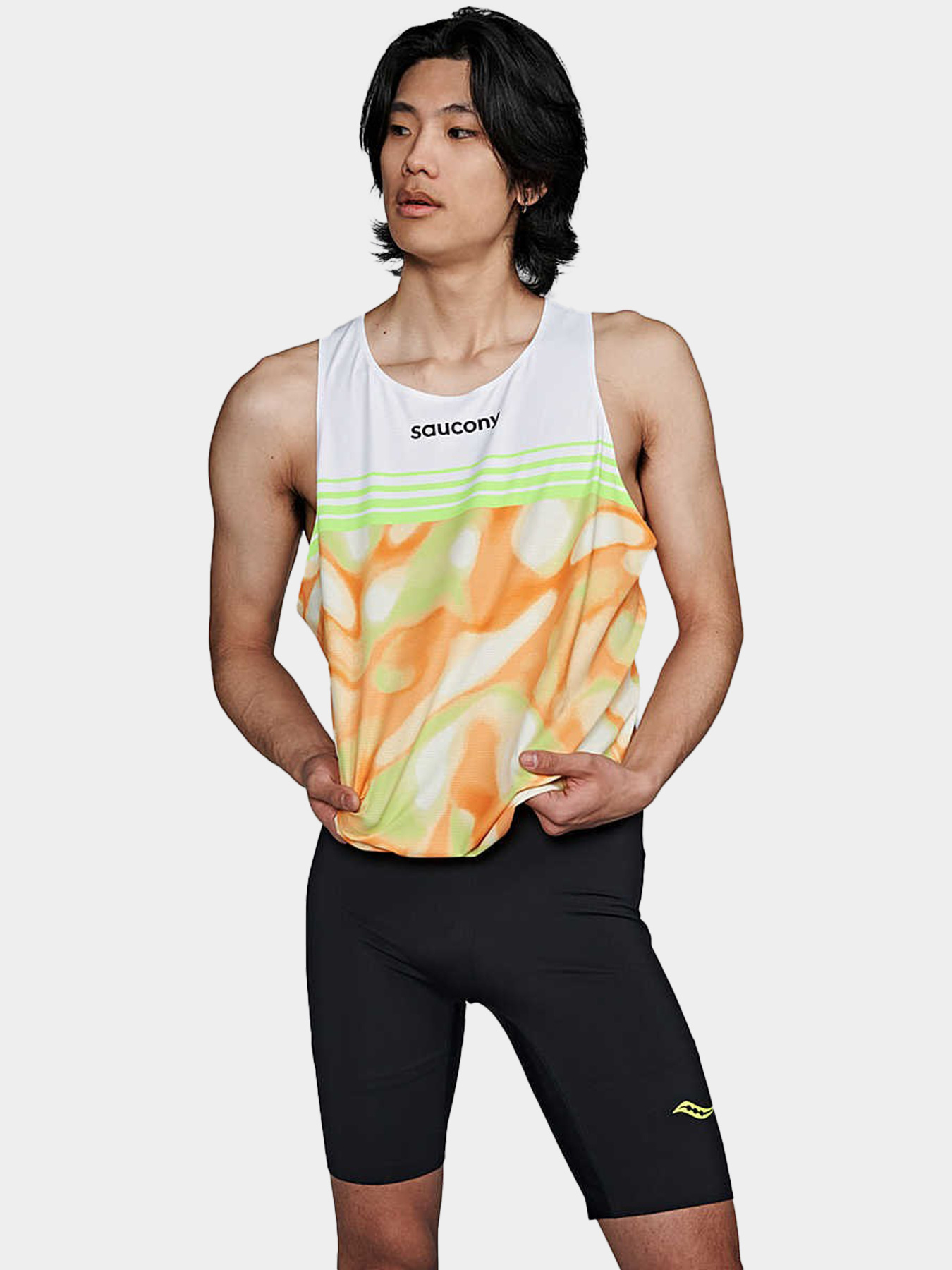 Спортивна майка Saucony модель SAM800382-PLS5 Фото