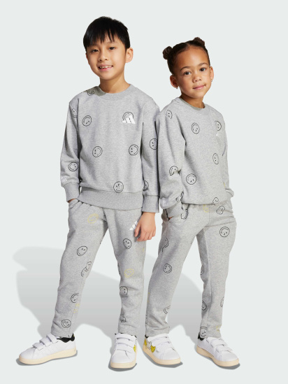 Комплект: світшот і штани adidas X Smileyworld Summerset Kids модель JN2158 - фото
