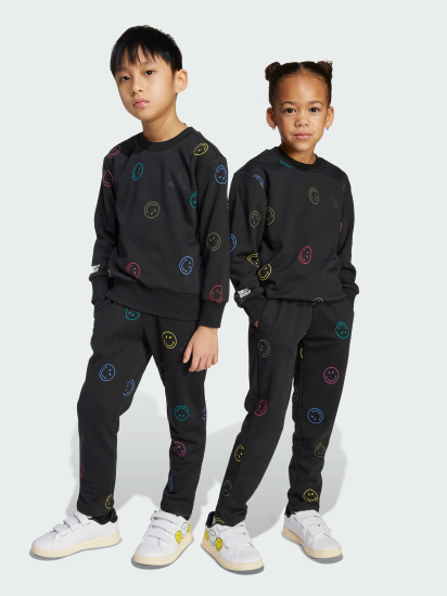 Комплект: світшот і штани adidas X Smiley World Kids модель JY4803 - фото