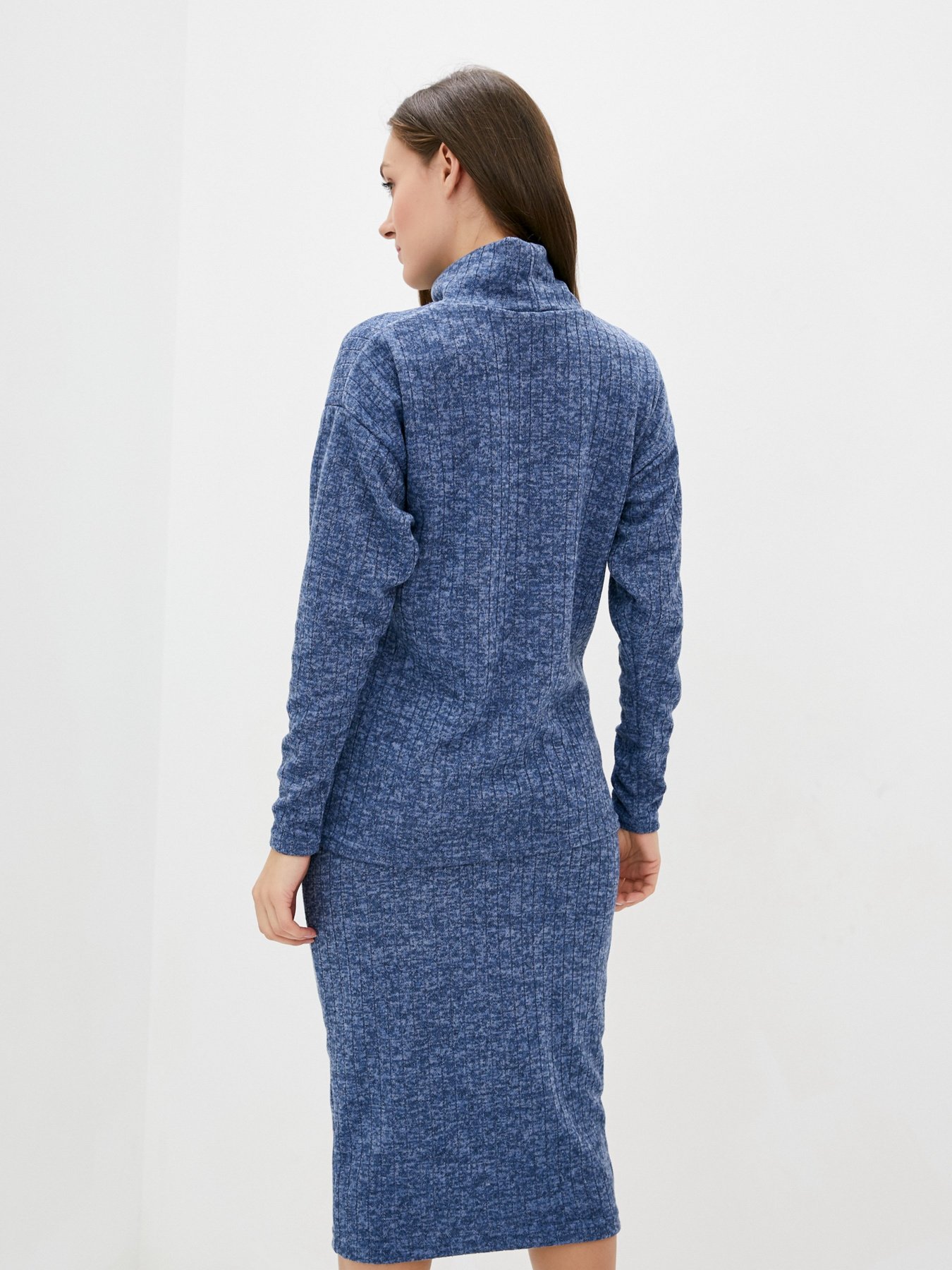 Повседневный костюм ISSA Plus модель 12270A_blue Фото