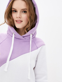 Платье мини ISSA Plus модель SA-60_graylilac Фото