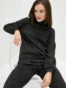 Спортивний костюм ISSA Plus модель 12218A_black Фото