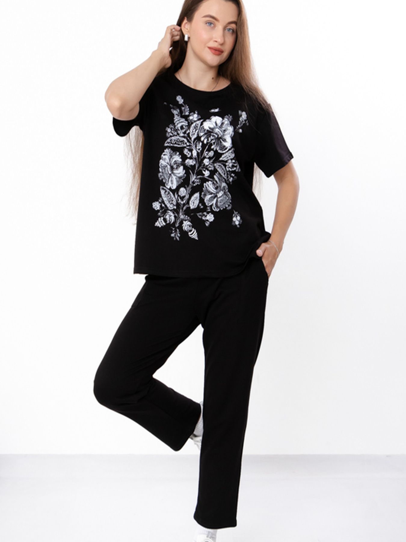 Костюм Носи своє модель 8349-057-33-chornij-kvti Фото