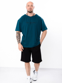 Повседневный костюм Носи своє модель 8194-057-33-temno-smaragdovij-chornij Фото