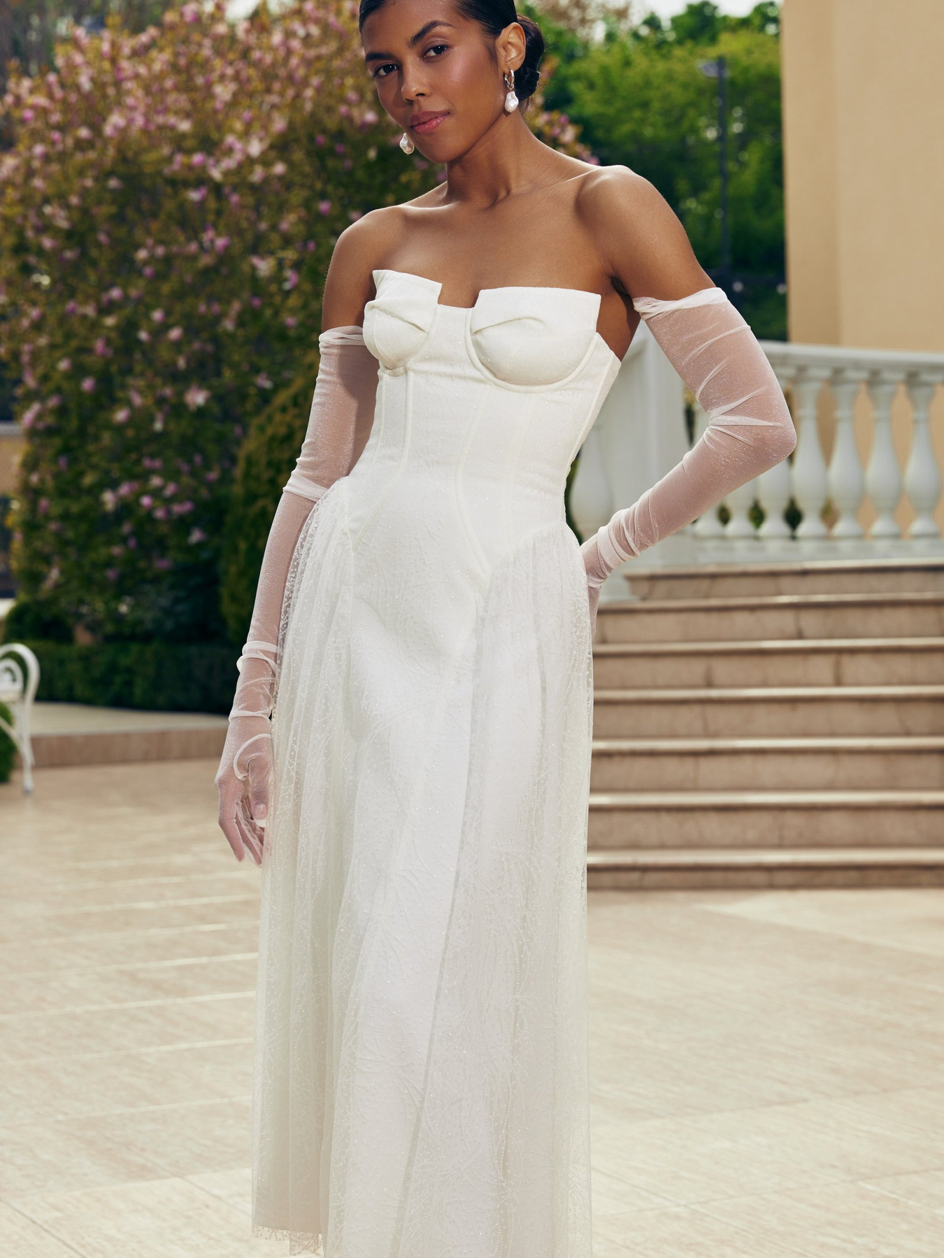 Платье миди Gepur модель 48151 Платье миди Gepur модель 48151 Фото