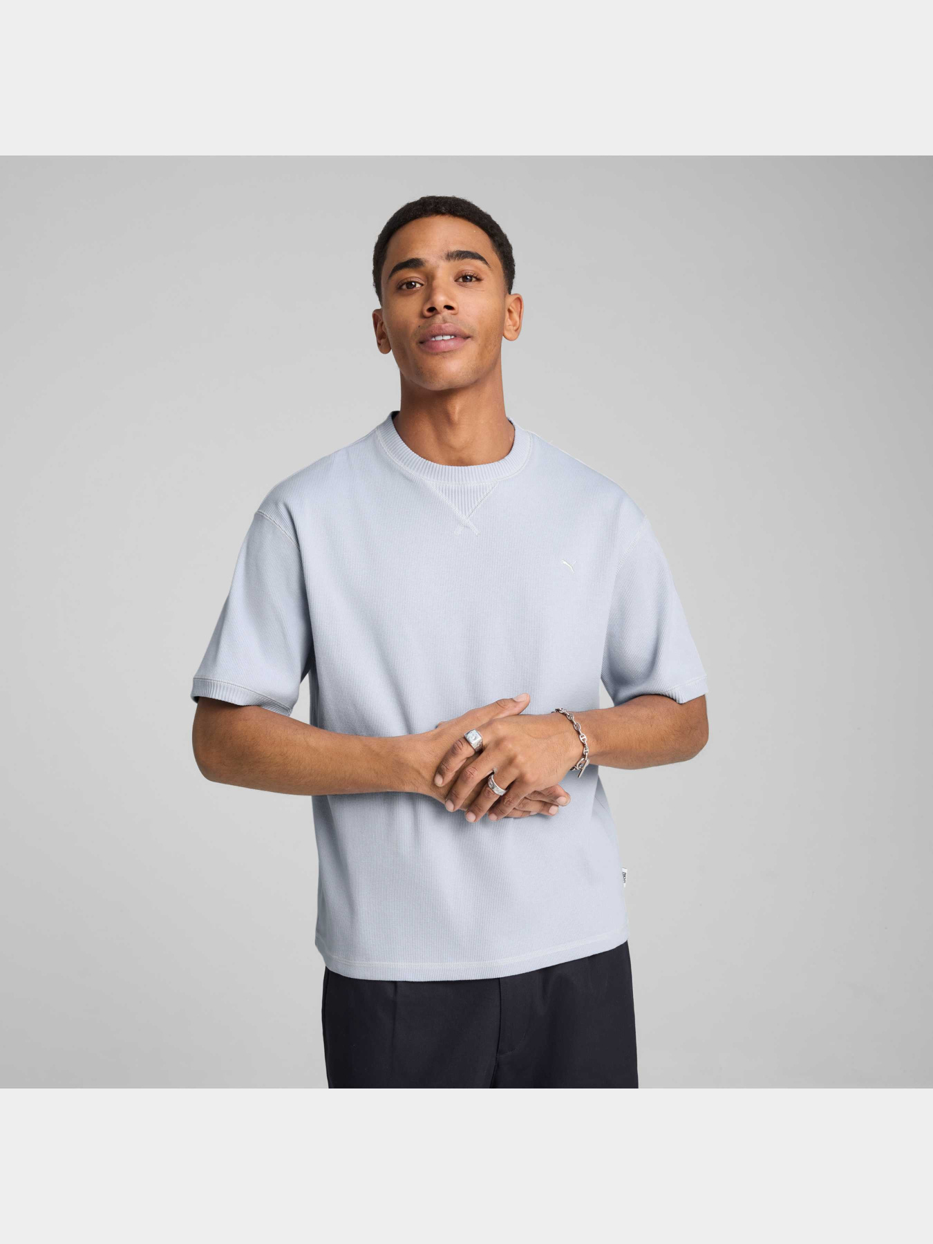 Футболка PUMA Mmq Rib Tee модель 629346 Фото