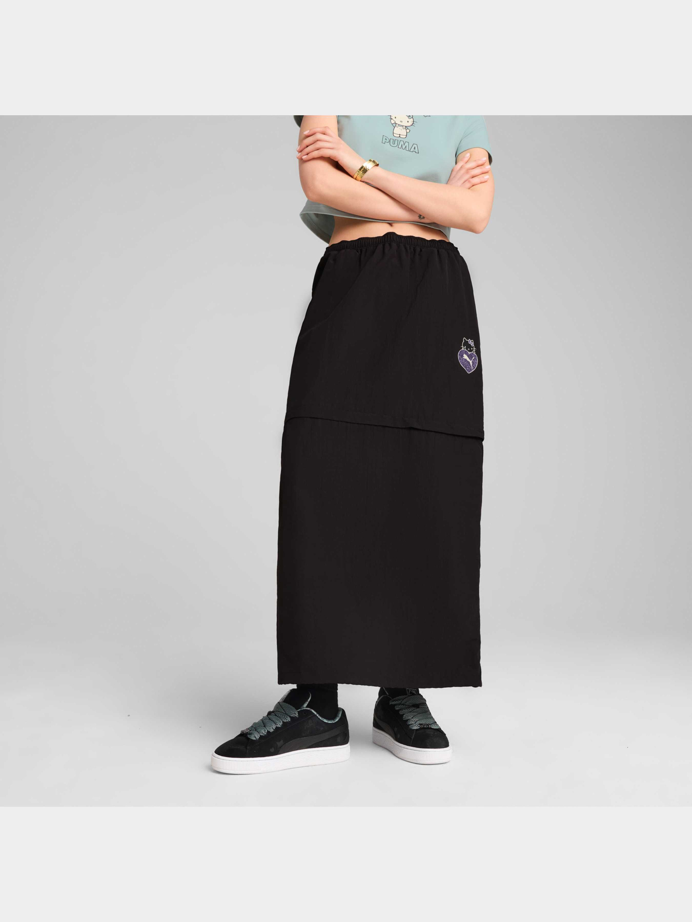 Юбка миди PUMA x Hello Kitty Skirt модель 631615 Юбка миди PUMA x Hello Kitty Skirt модель 631615 Фото