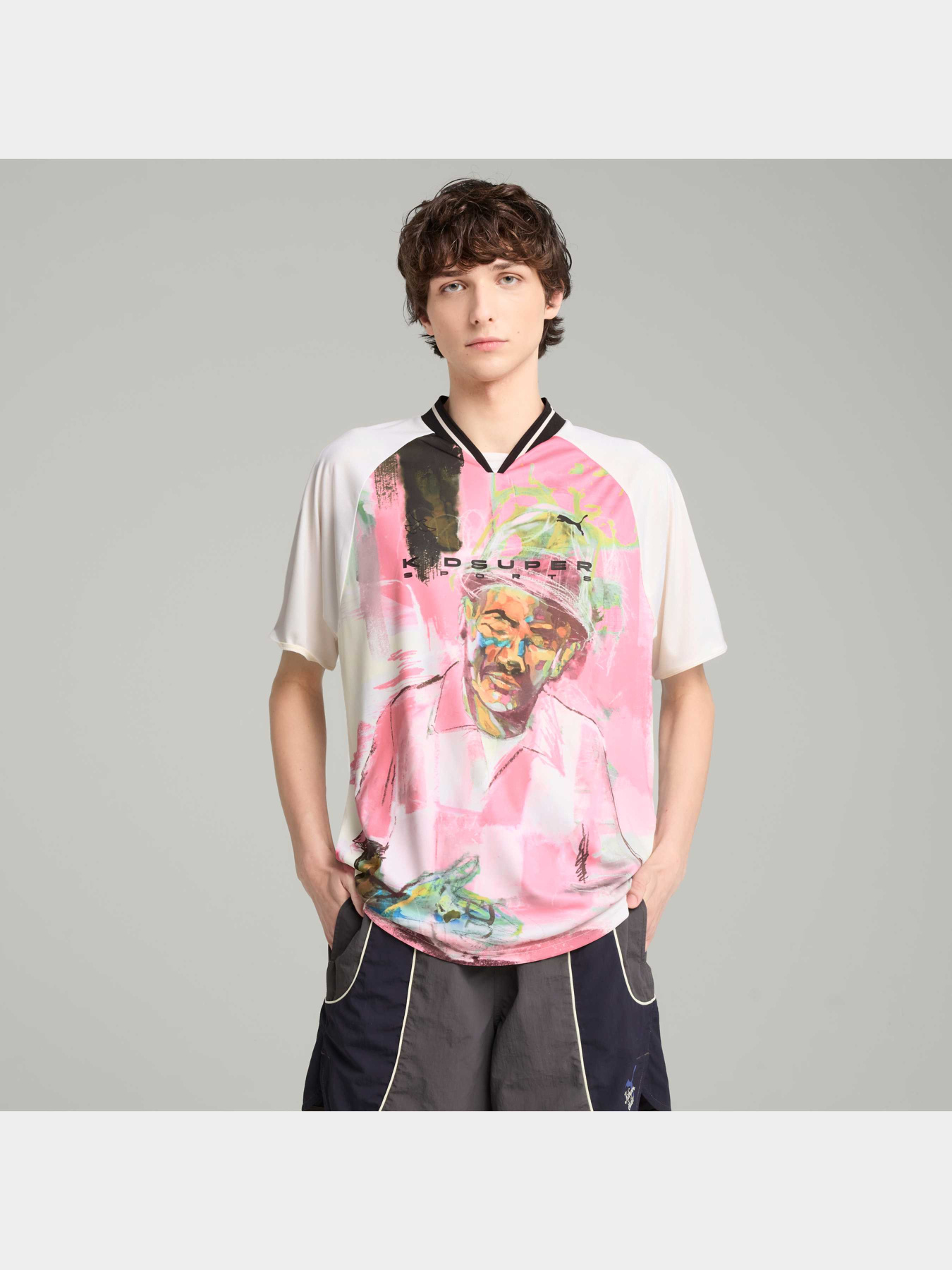 Футболка PUMA x Kidsuper Jersey модель 629512 Фото