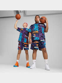 Шорты спортивные PUMA Melo Phoenix Short модель 630689 Шорты спортивные PUMA Melo Phoenix Short модель 630689 Фото