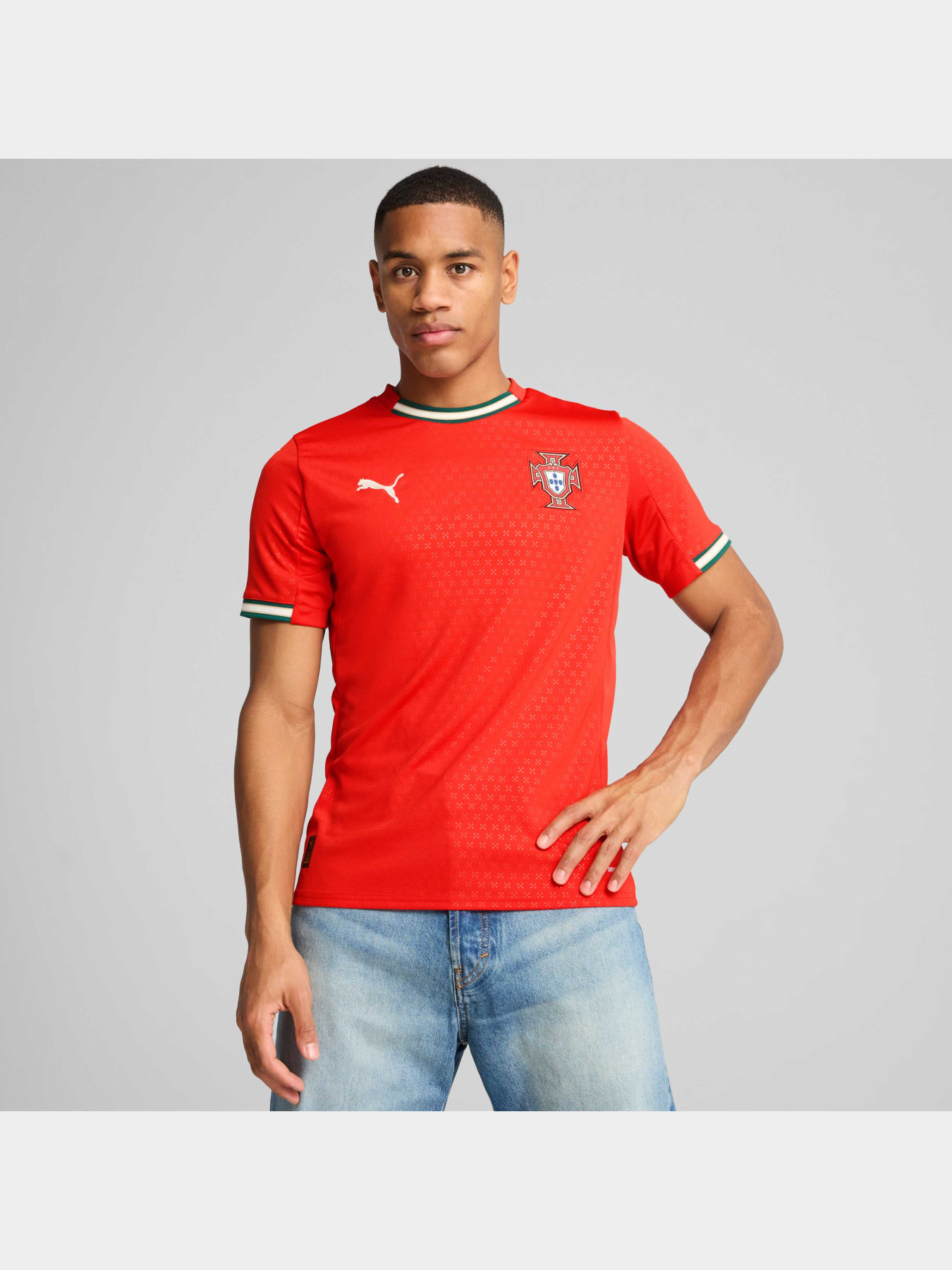 Спортивна футболка PUMA Fpf Home Jersey Replica модель 779190 Фото