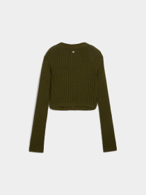 Кардиган PUMA Yona Longsleeve Knit Top модель 629383 Фото