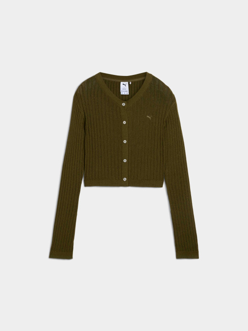 Кардиган PUMA Yona Longsleeve Knit Top модель 629383 Фото