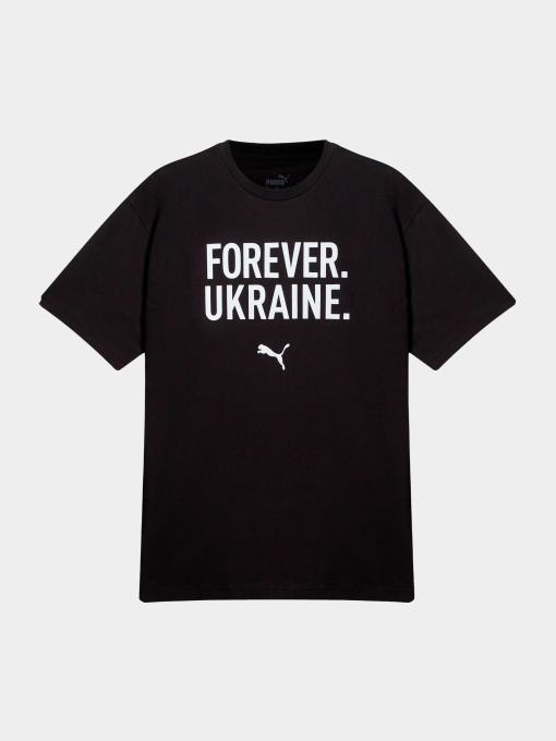 Футболка PUMA 2 Ukraine Ukraine Tee модель 690091 Фото