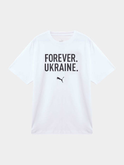 Футболка PUMA 2 Ukraine Ukraine Tee модель 690091 Фото