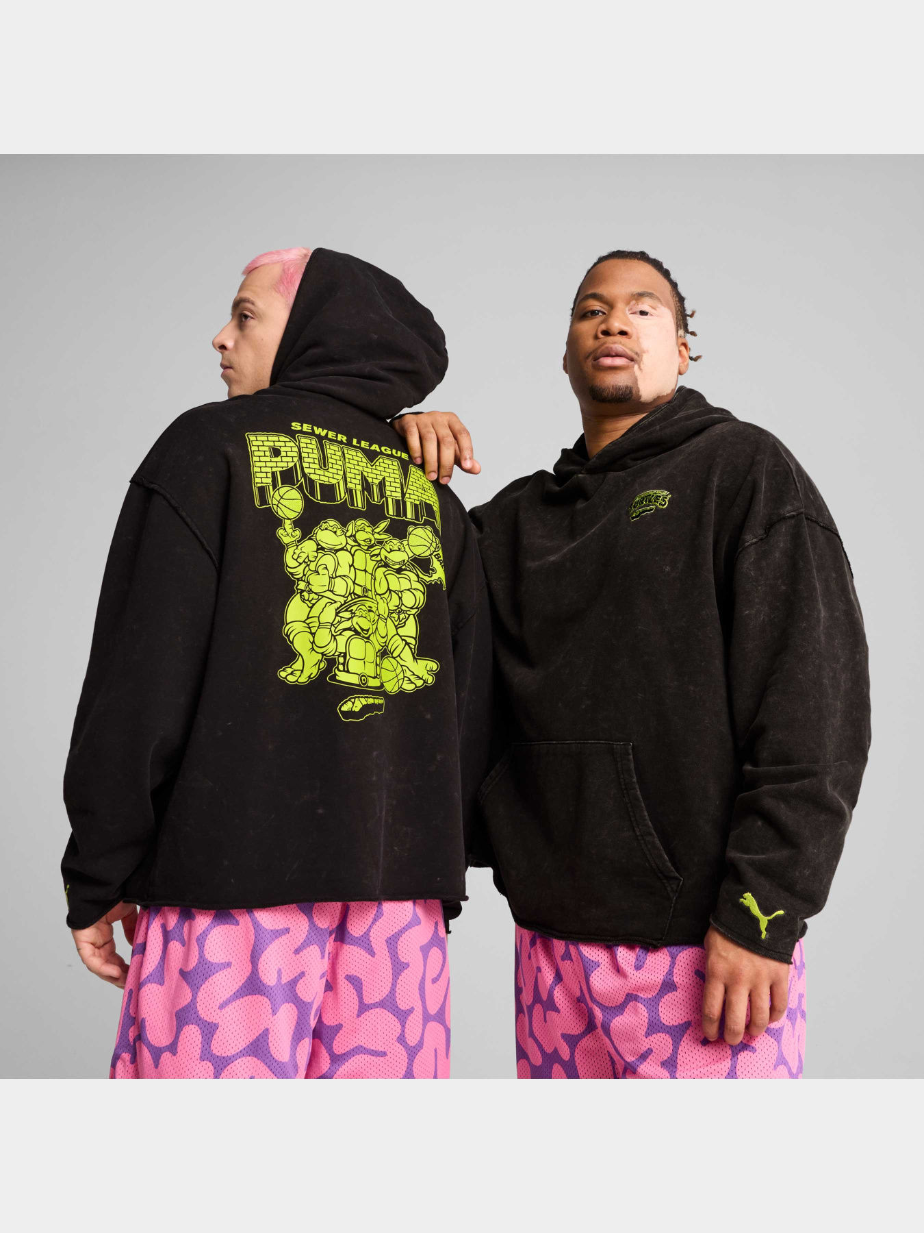 Худи PUMA Hoops x Tmnt Hoodie модель 630927 Фото