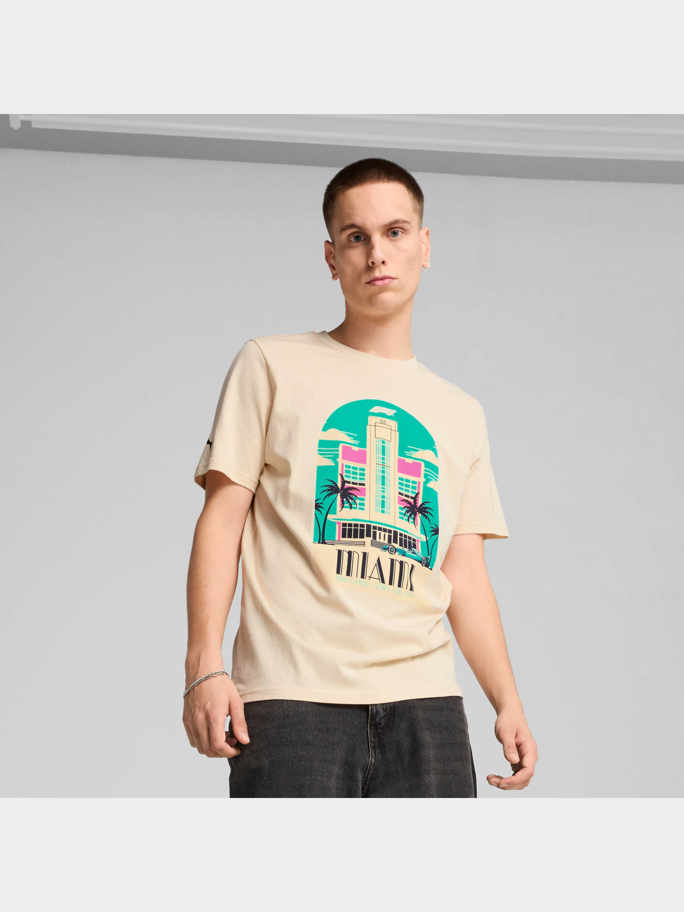 Футболка PUMA F1 Miami Tee модель 630176 Фото