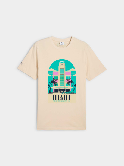 Футболка PUMA F1 Miami Tee модель 630176 - фото