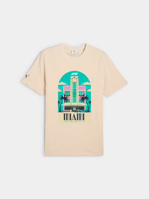 Футболка PUMA F1 Miami Tee модель 630176 Фото