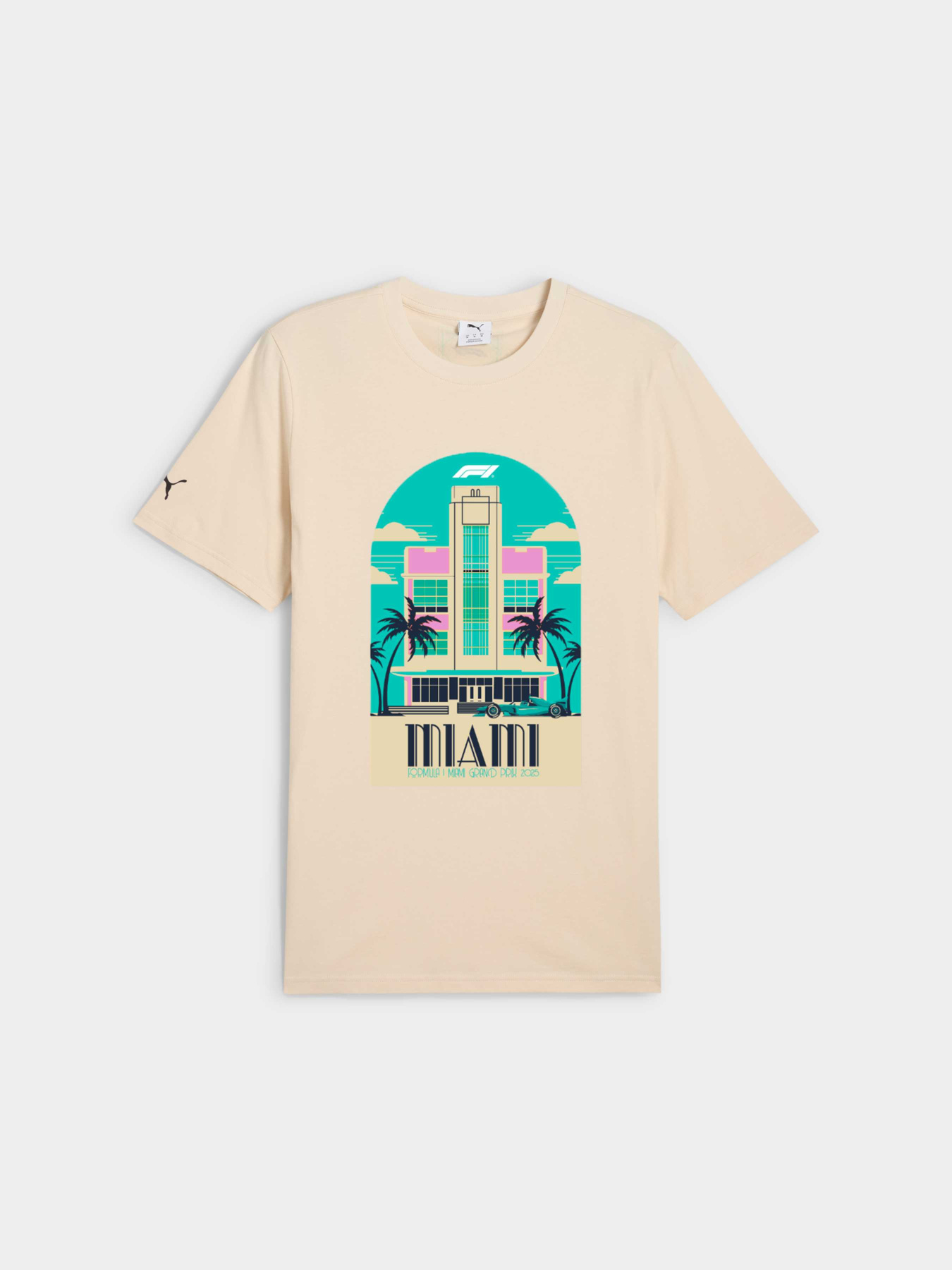 Футболка PUMA F1 Miami Tee модель 630176 Фото