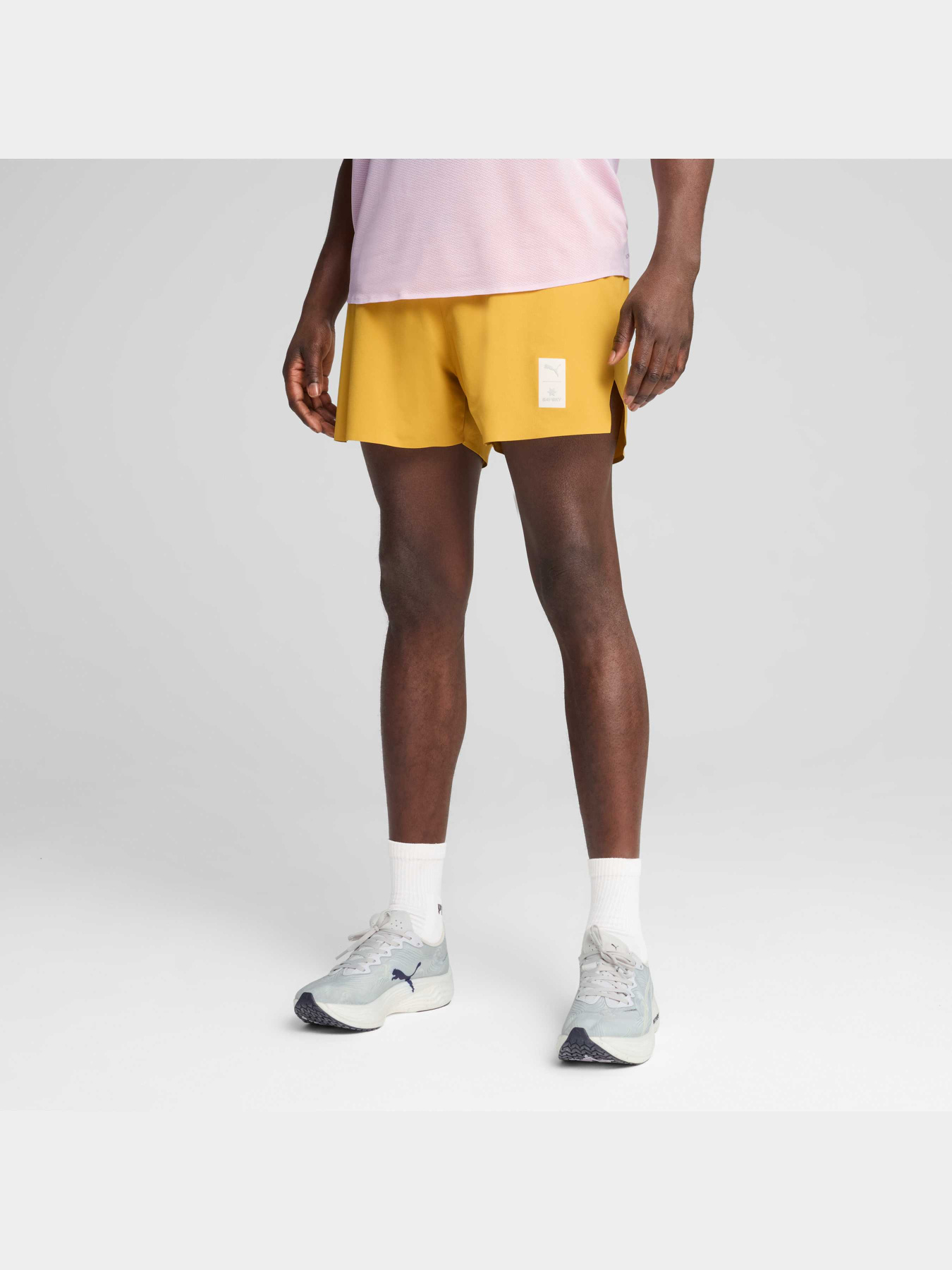 Шорты спортивные PUMA M x Saysky Run Short модель 526835 Фото