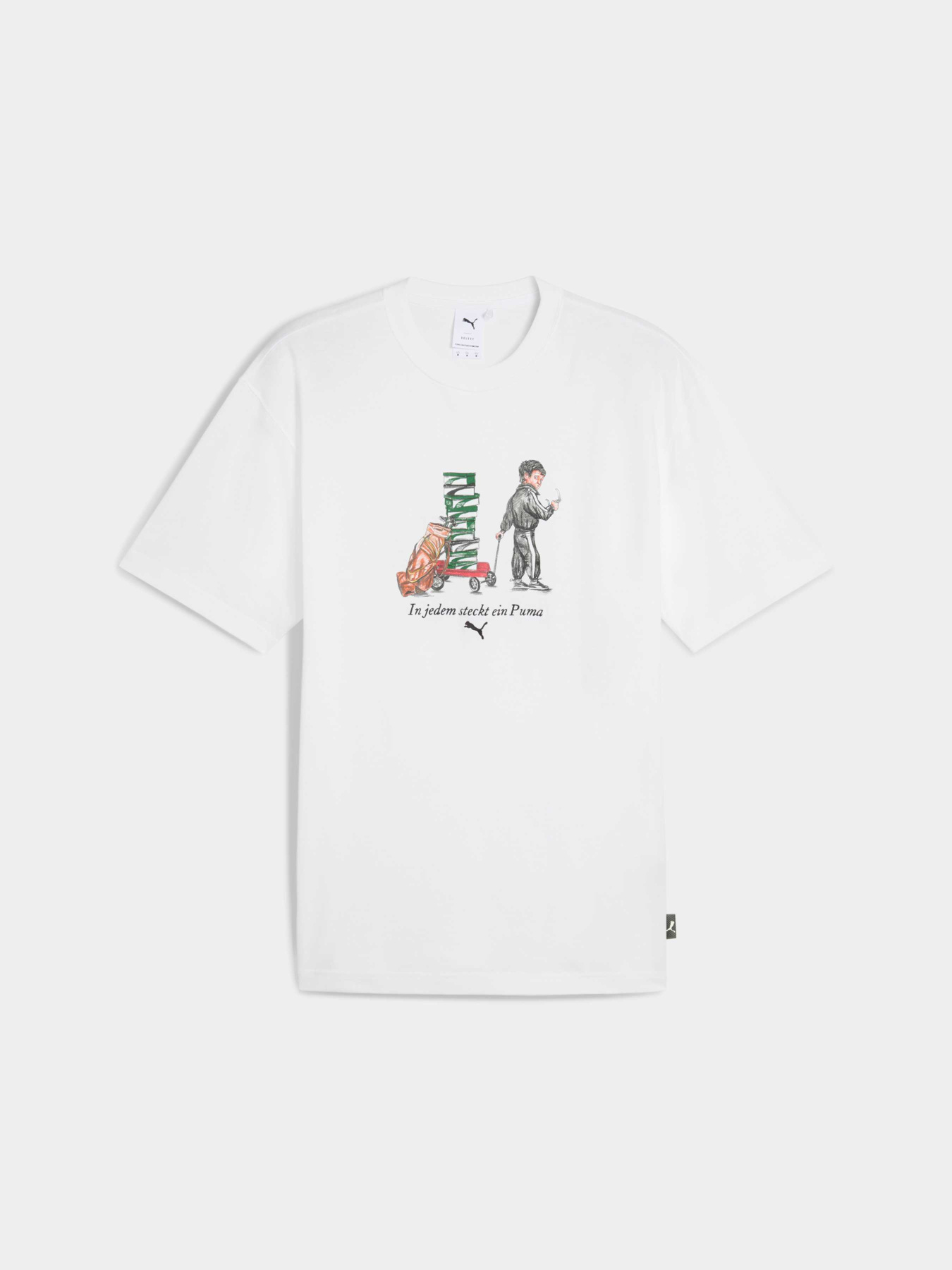 Футболка PUMA Graphics Boy Tee модель 629412 Фото