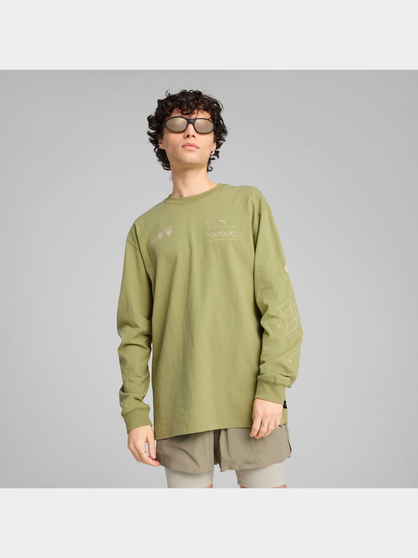 Світшот PUMA Graphics Celerity Longsleeve модель 630252 Фото