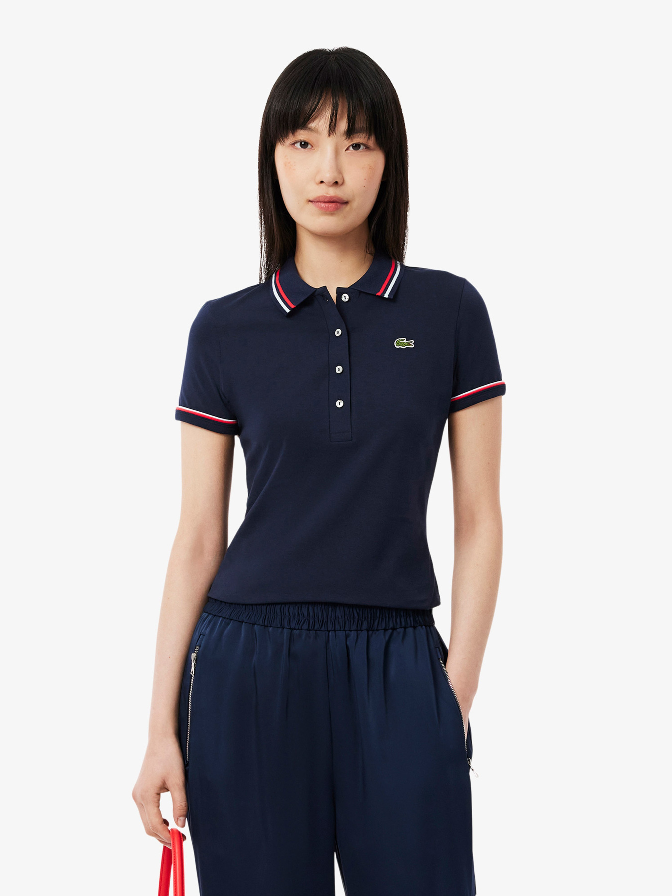 Поло Lacoste модель DF9599GWIT Фото