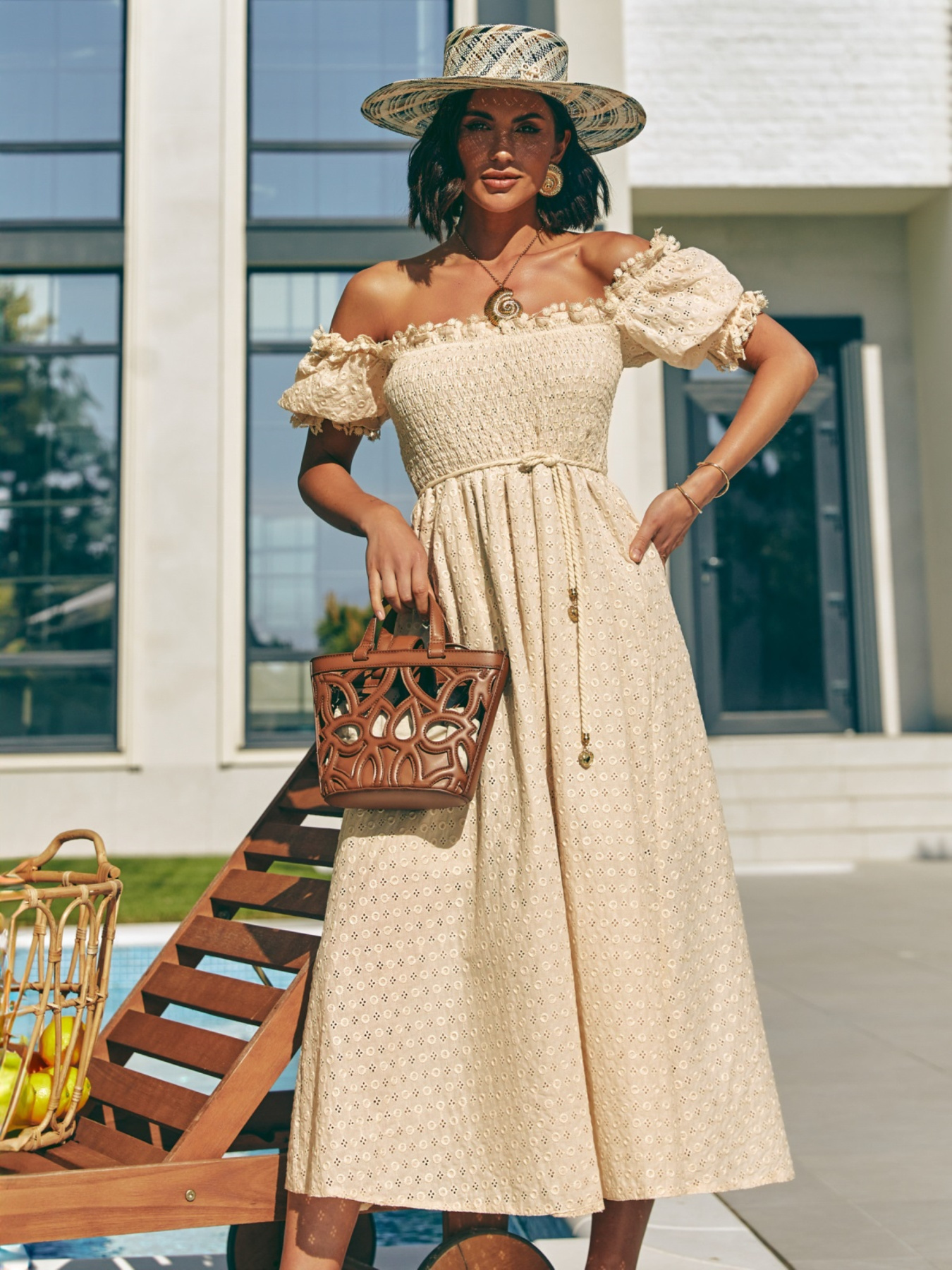 Платье миди Dressa модель 74958 Платье миди Dressa модель 74958 Фото