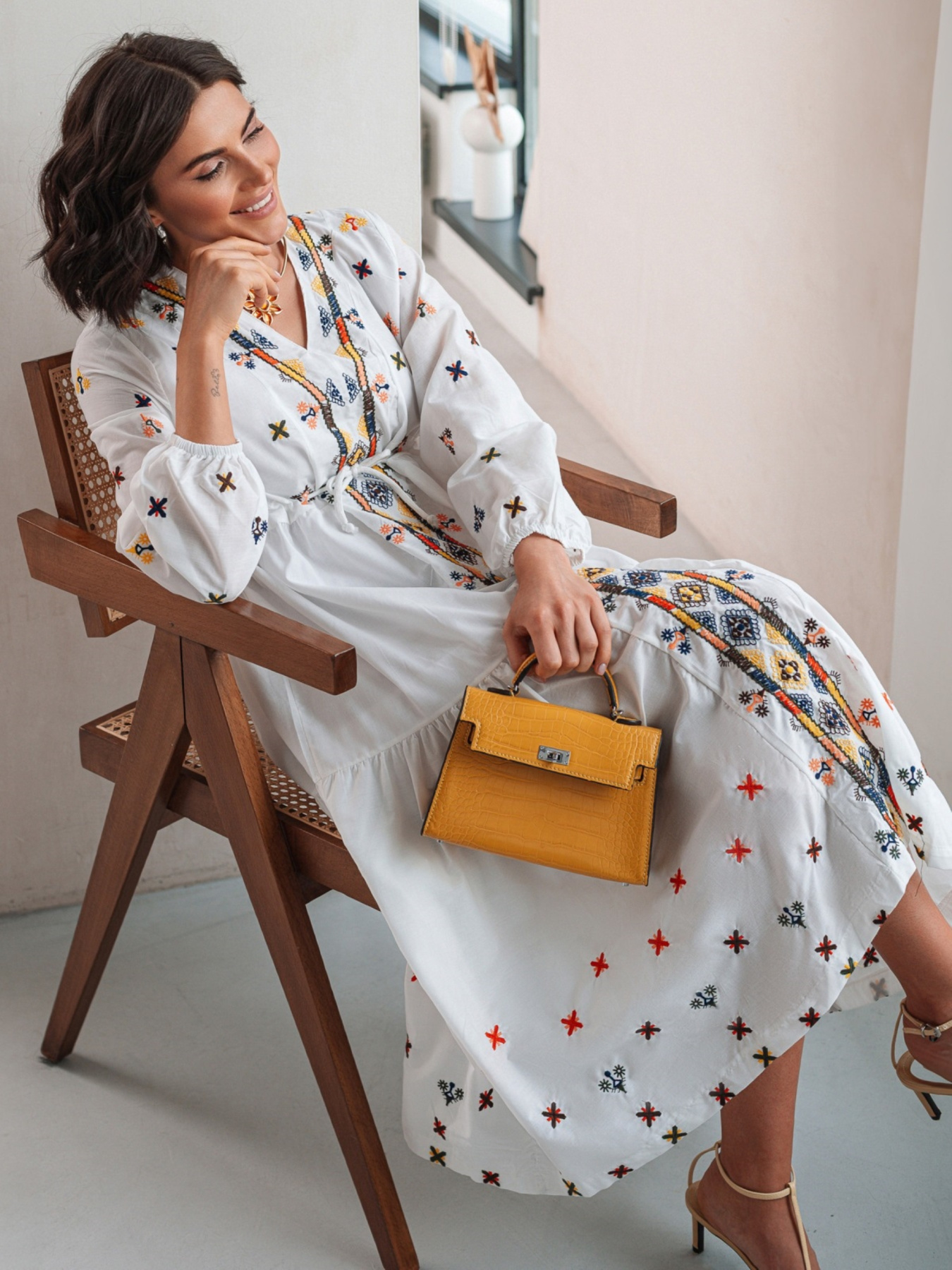 Платье миди Dressa модель 73301 Фото